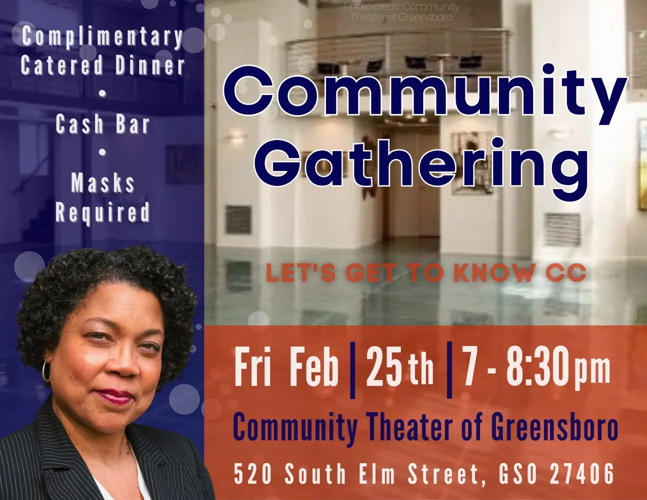 Community Gathering invitation